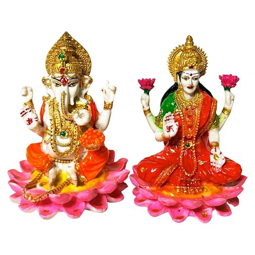 Ganesh Lakshmi Idol Set Ganesh Lakshmi Idol Set